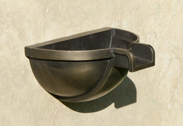Frank bronze fountain bowl